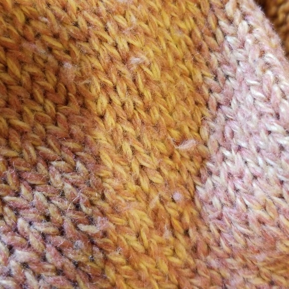 Merona heathered orange no button cardigan XL - Picture 7 of 7